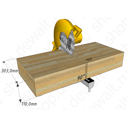 Пила торцовочная DEWALT DWS780, 1675 Вт, 1900-3800 об/мин