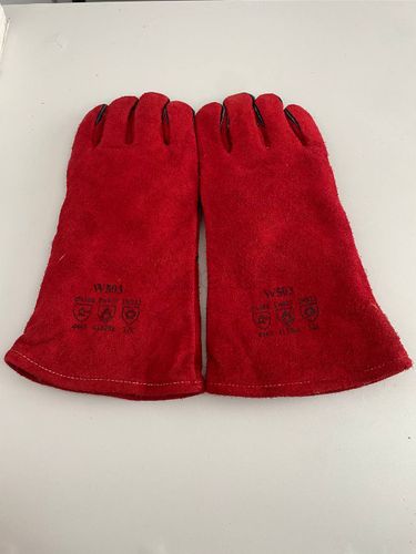 Краги сине-жёлтые, зимние, особо прочные, иск. мех EW