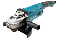 Угловая шлифмашина MAKITA GA9020SF УШМ, 2200Вт, 6600 об/мин, 230мм, М14, 4.7 кг, суперфланец