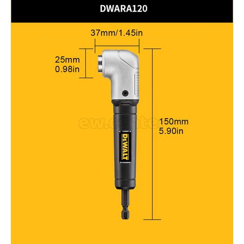 Угловая ударная насадка DEWALT DWARA120 для шуруповерта