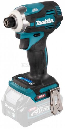 Акк. шуруповерт ударный MAKITA XGT TD001GZ, 40В, Li-ion, 3700 об/мин, 1/4/, 1.7кг, без АКБ и ЗУ