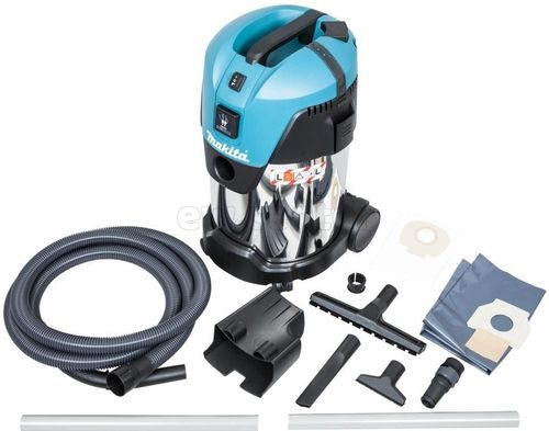 Пылесос строительный MAKITA VC3011L, 1000 Вт, 30л, 10.5 кг
