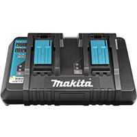 Зарядное устройство MAKITA LXT DC18RD, 18В, быстрое двухпортовое
