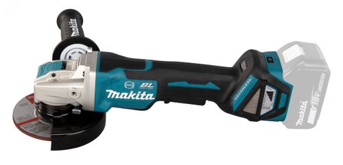 Угловая шлифмашина MAKITA DGA519Z X-Lock, 125 мм, 18В, Li-ion, 3000-8500 об/мин, 3.1 кг без АКБ и ЗУ