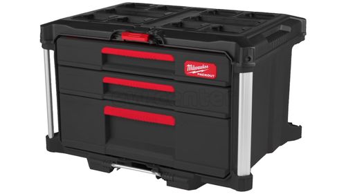 Ящик MILWAUKEE PACKOUT с 2+1 выдвижными отсеками