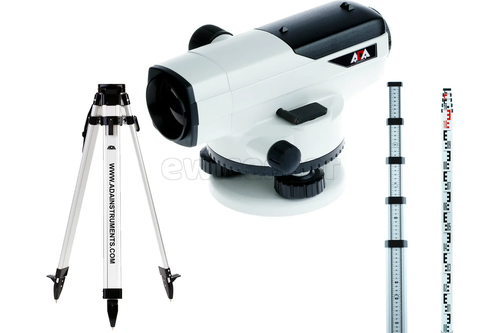 Комплект ADA: Нивелир оптический ADA PROF-X32 (с поверкой) + Рейка ADA STAFF 5 + Штатив ADA Light