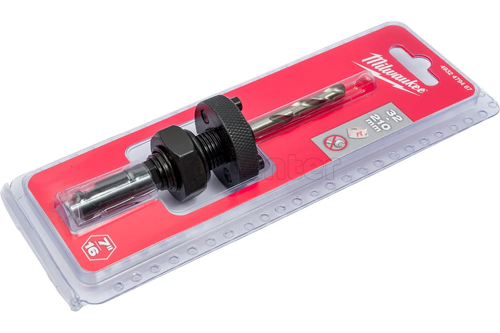 Хвостовик для коронок MILWAUKEE 32-210 мм (5/8/x18; хвостовик Hex 7/16/)