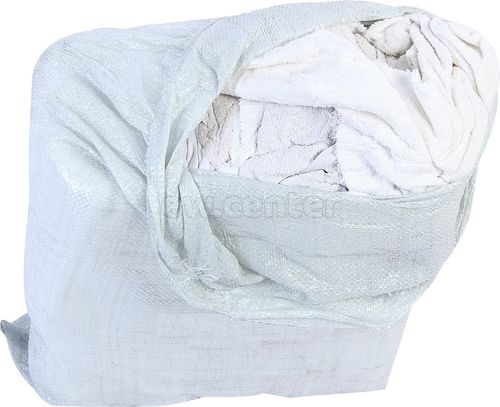 Ветошь махровая белая, брикет 10 кг