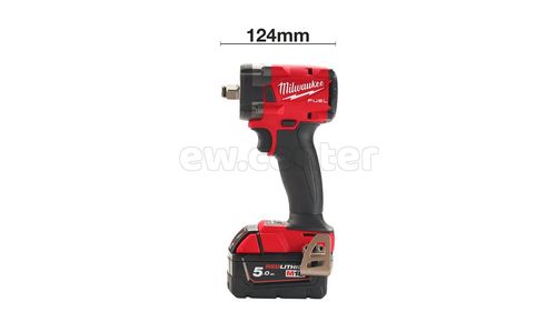 Акк. гайковёрт MILWAUKEE M18FIW2F12-502X FUEL  (Li-Ion 5 Ач)