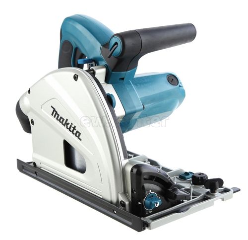 Пила дисковая MAKITA SP6000, 1300Вт, 2000-5200 об/мин, диск диаметр 165х20 мм, рез 56 мм, 4.1 кг