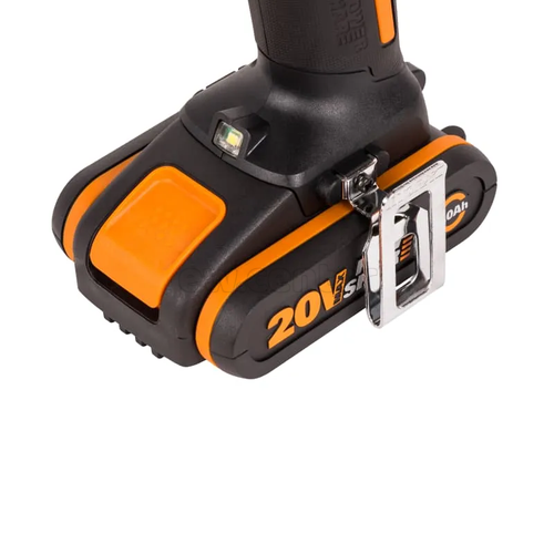 Аккумуляторная дрель-шуруповерт WORX WX100.2, 20В, 2х2Ач, ЗУ 0,4А, сумка