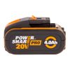 Аккумулятор WORX WA3014 PRO, 20В, 4,0 Ач