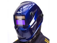 Маска сварщика КЕДР (В РАЗОБР.ВИДЕ) /К-304 PRO/, синяя