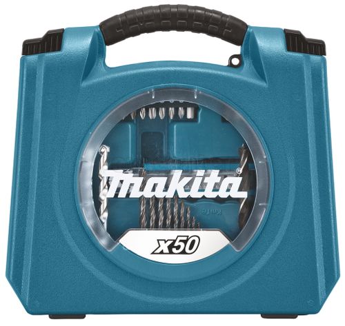 Набор бит, сверл, головок + нож MAKITA D-42014 /Circle series/ 50 предметов