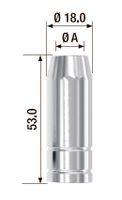 Газовое сопло D= 12.0 мм FB 150 FUBAG