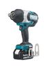 Акк. ударный гайковерт  MAKITA DTW1001RTJ, 18В, 2х5 Ач, 2200 уд/мин, 1050Нм, 3.7 кг, МАКРАС