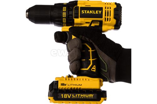 Набор STANLEY: дрель-шуруповерт SCD20S2K + сабельная пила STSC1820-RU