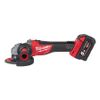 Акк. угловая шлифмашина MILWAUKEE M18 CAG125X-0X УШМ, кейс HD BOX