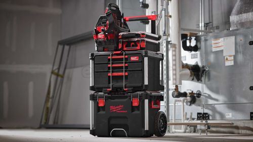 Ящик MILWAUKEE PACKOUT с 2+1 выдвижными отсеками