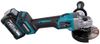 Акк. угловая шлифмашина MAKITA XGT GA005GM201 УШМ, 40В, 125 мм, 8500 об/мин, 2х4А*ч, ЗУ, кейс