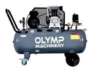 Компрессор воздушный OLYMP MACHINERY AC-100/65R (2,5кВт/100л/10бар/300л.м/220B)