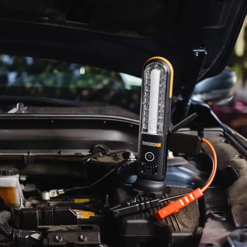 Аккумуляторное пусковое устройство WORX WX852.1, 8А/ч, LED-фонарь