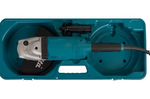 Угловая шлифмашина MAKITA GA9020SFK УШМ, диск 230мм, 2200Вт, 6600 об/мин, 5.85кг