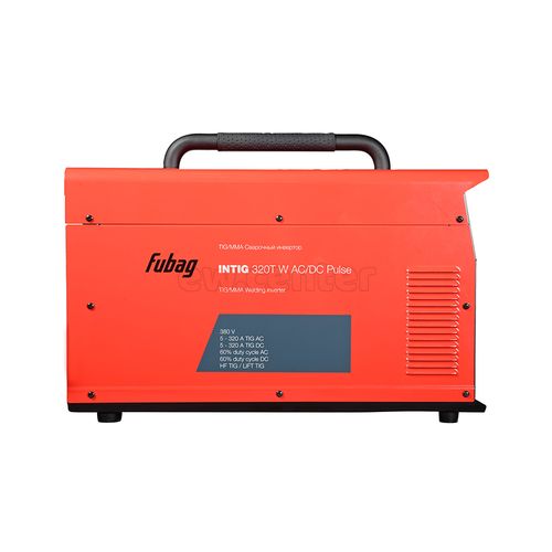 Инвертор сварочный FUBAG INTIG 320 T W AC/DC PULSE + горелка FB TIG 18 5P 4m + модуль охл + тележка