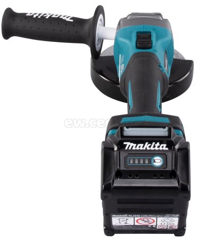 Акк. угловая шлифмашина MAKITA XGT GA005GM201 УШМ, 40В, 125 мм, 8500 об/мин, 2х4А*ч, ЗУ, кейс