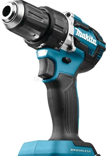 Аккумуляторная бесщеточная дрель-шуруповерт MAKITA DDF484RME, 54Нм LXT 18В, 2х4Ач, кейс