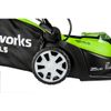 Акк. газонокосилка Greenworks, 40V, G40LM35K4, 35 см, c 1хАКБ 4 А.ч и ЗУ