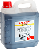 Масло 4-тактное синтетическое СКАТ SAE 5W30 4л