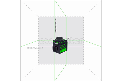 Лазерный уровень ADA CUBE 2-360 Green Professional Edition А00534