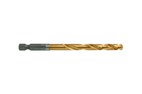 Сверло по металлу MILWAUKEE Shokwave HSS-G Tin Red Hex ⌀6,5 мм