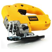 Лобзик DEWALT DW341K (550Вт, ход 20мм, 3100ход/мин, 85мм - дерево, 2кг, маятник, кейс)