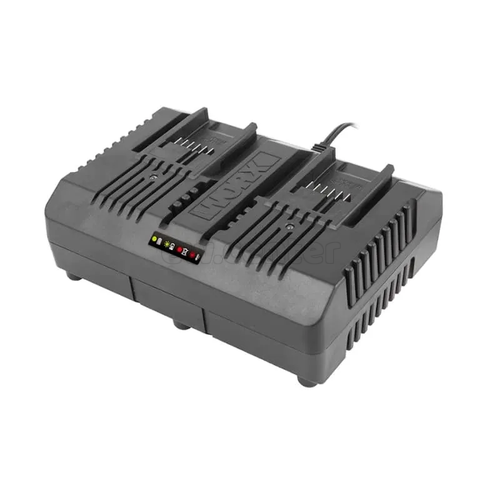 Комплект WORX WA3611, 20В: 2 аккумулятора 4Ач и двойное зарядное устройство в 4А (2А+2А)