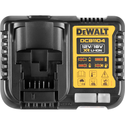 Зарядное устройство DEWALT FLEXVOLT DCB1104, XR Li-Ion 12/18 В, 4 А