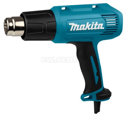 Термопистолет (фен) MAKITA HG5030K, 1600Вт, 350-500 градусов, 300-500л/мин, 0.6кг, кейс