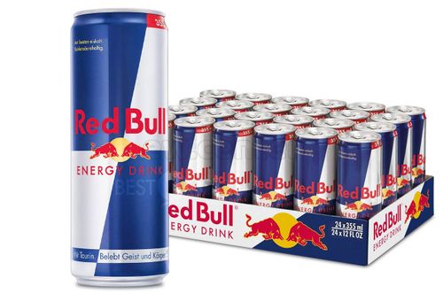 Напиток энергетический Red Bull 355ml (шт) 24х355ml