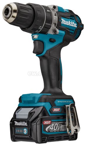 Акк. дрель-шуруповерт MAKITA XGT HP002GD201, 40В, 0-2200 об/мин, 2х2.5А*ч, ЗУ, кейс