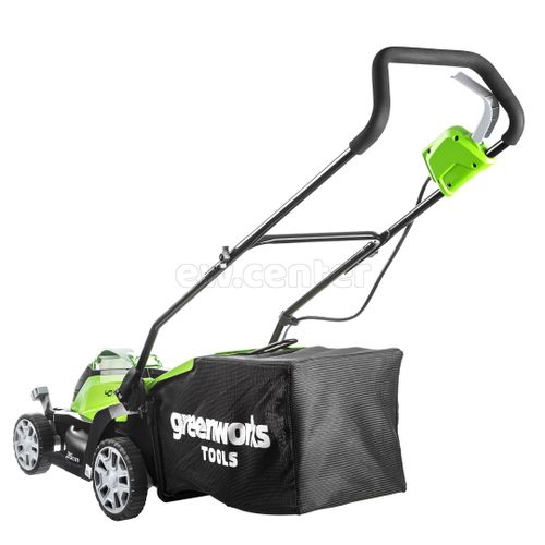 Акк. газонокосилка Greenworks, 40V, G40LM35K4, 35 см, c 1хАКБ 4 А.ч и ЗУ