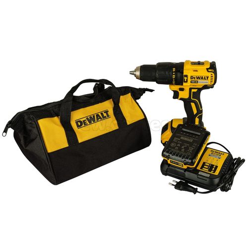 Акк. бесщ. ударная дрель-шуруповерт DEWALT DCD7781D2, 18 В, Li-ion, 2 А·ч, 1750 об/мин, 2 АКБ и ЗУ