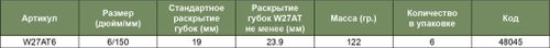 Ключ разводной эргономичный с пластиковой ручкой JONNESWAY 0-19 мм, L-150 мм W27AT6