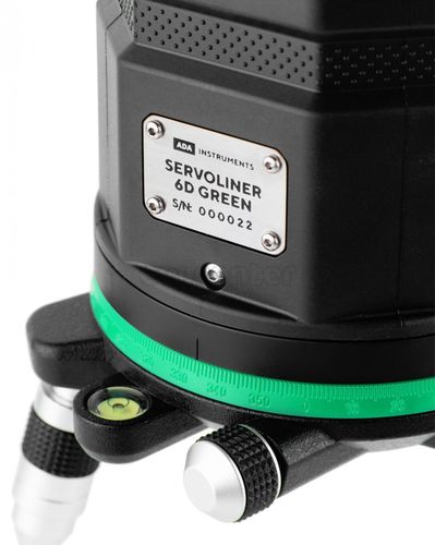 Лазерный уровень ADA 6D Servoliner GREEN А00622