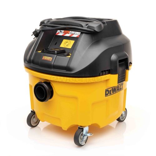 Пылесос промышленный для сухой и влажной уборки класса DEWALT DWV901L, L, 1400 Вт