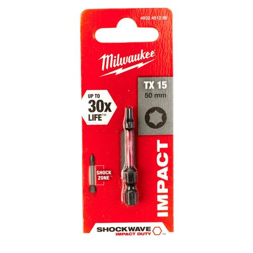 Насадка MILWAUKEE SHOCKWAVE TX15 50мм (1 шт.) 4932451286