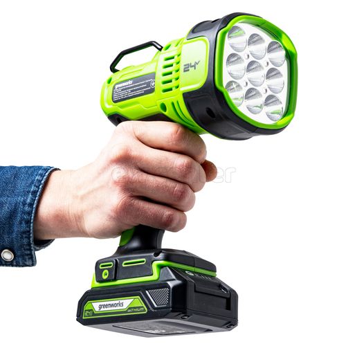 Аккумуляторный светодиодный фонарь-прожектор Greenworks G24SL 24V, 3000 лм (без АКБ и ЗУ)