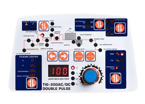 Инвертор сварочный GROVERS TIG 200 AC/DC DOUBLE PULSE ENERGY