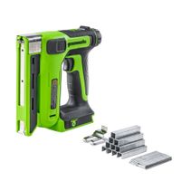 Аккумуляторный степлер Greenworks G24CS10, 24V (без АКБ и ЗУ)