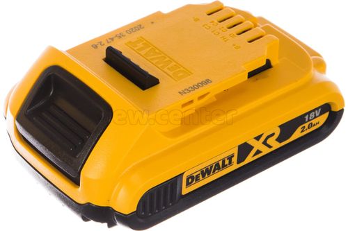 Аккумулятор DEWALT 18 В; 2.0 А*ч; Li-Ion DCB183-XJ